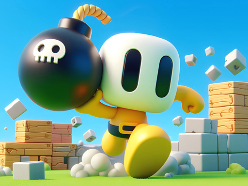 BOMBAMAN 3D Logo