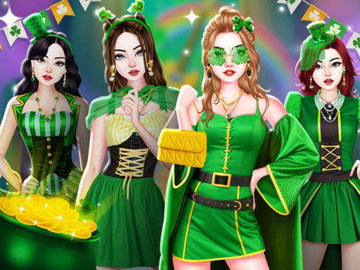 Black Pink St.Patricks day Concert Logo