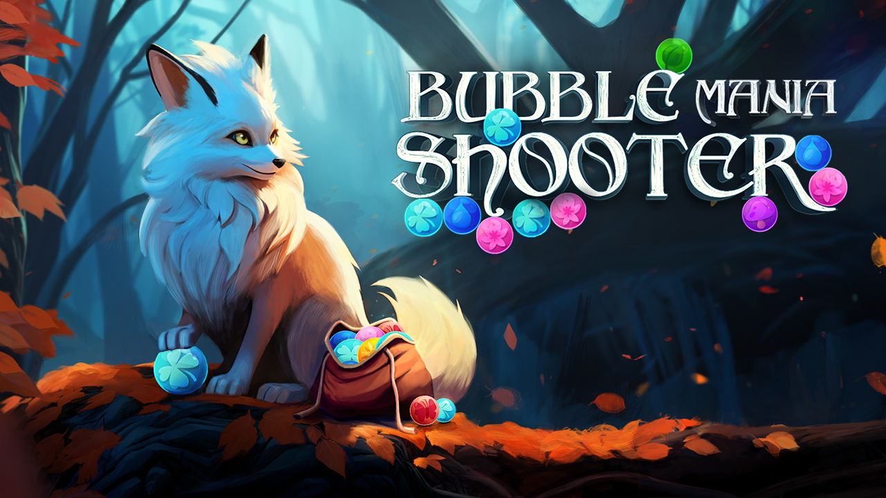Bubble Mania Shooter Logo