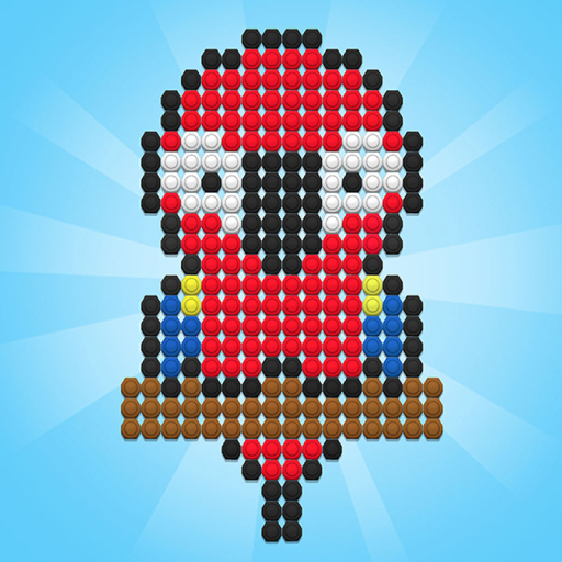 Color Nuts & Bolts Puzzle Logo