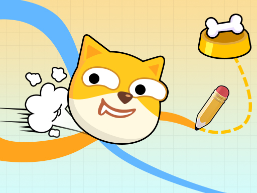 Doge Rush Draw Home Puzzle Logo