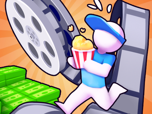 Drive-in Cinema: Idle Game Logo