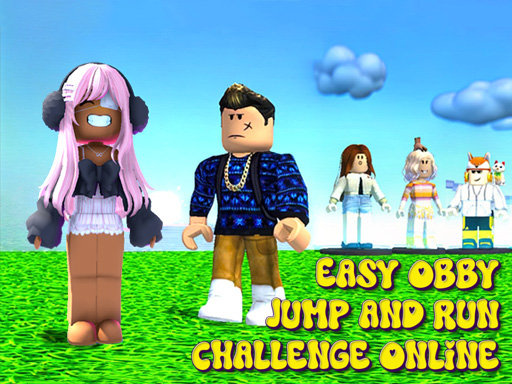 Easy Obby Jump and Run Challenge Online Logo