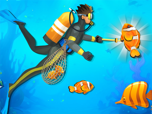 Fish Shooting Fish Hunter Logo