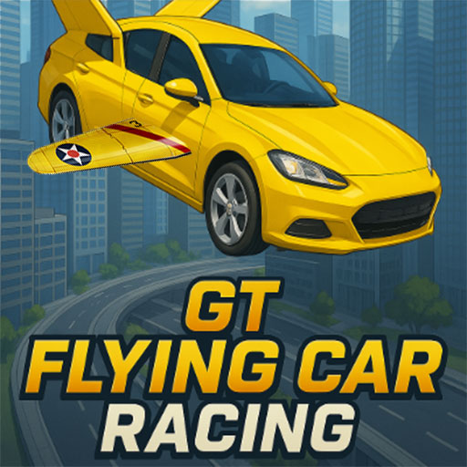 GT Flying Car Racing Logo