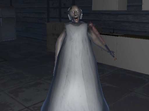 Granny Returns 3D : Evil Destiny Logo