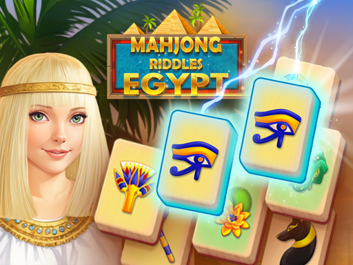 Mahjong Riddles: Egypt Logo
