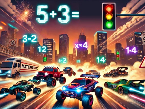 Mathematics Racing Logo