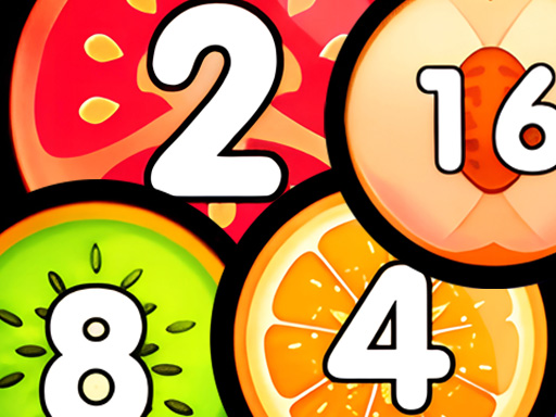 Merge Balls Shooter 2048 Connect Fruits Logo