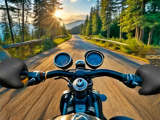 Motorcycle Racer: Road Mayhem Logo