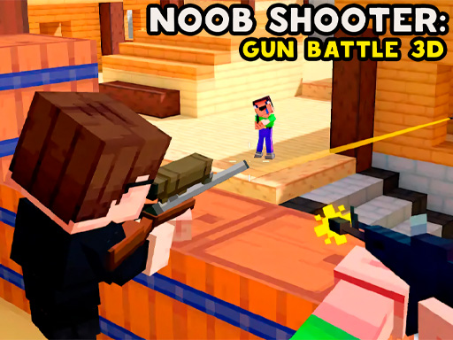 Noob Shooter: Gun Battle 3D Logo