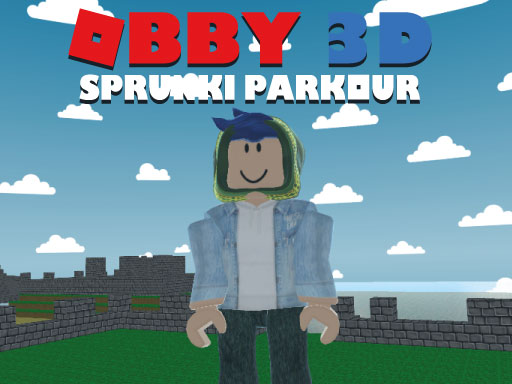 Obby 3D Sprunki Parkour Logo