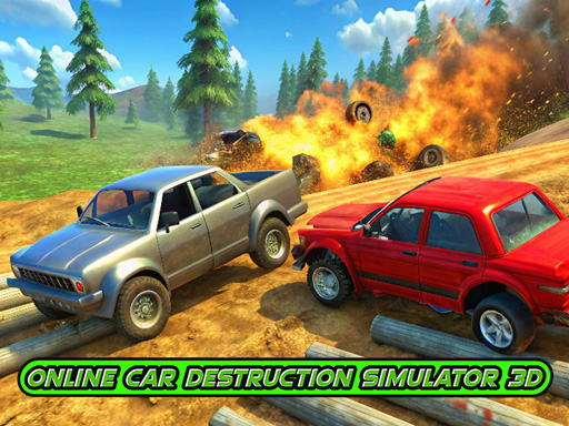 Online Car Destruction Simulator 3D Logo