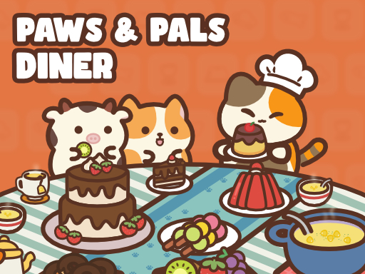 Paws & Pals Diner Logo