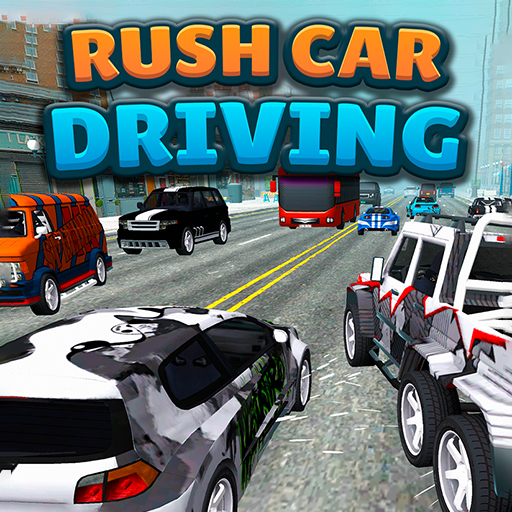 Rush Car Driving - Race Master Logo