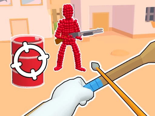 Stickman Archer: Shooting Arrows at Reds Logo