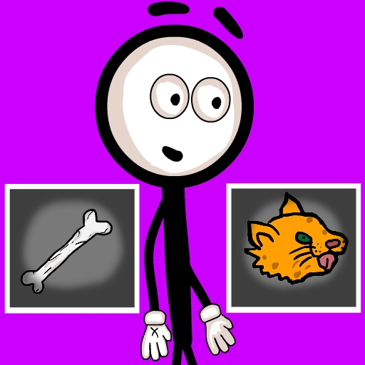Stickman Choosing actions Logo