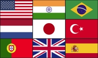 World Flags Trivia Logo
