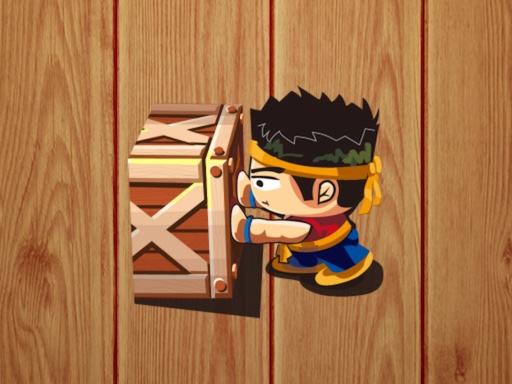 sokoban puzzle game Logo